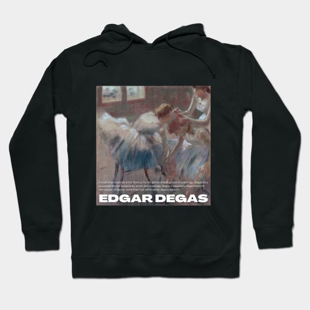 Edgar Degas Hoodie by blckpage
